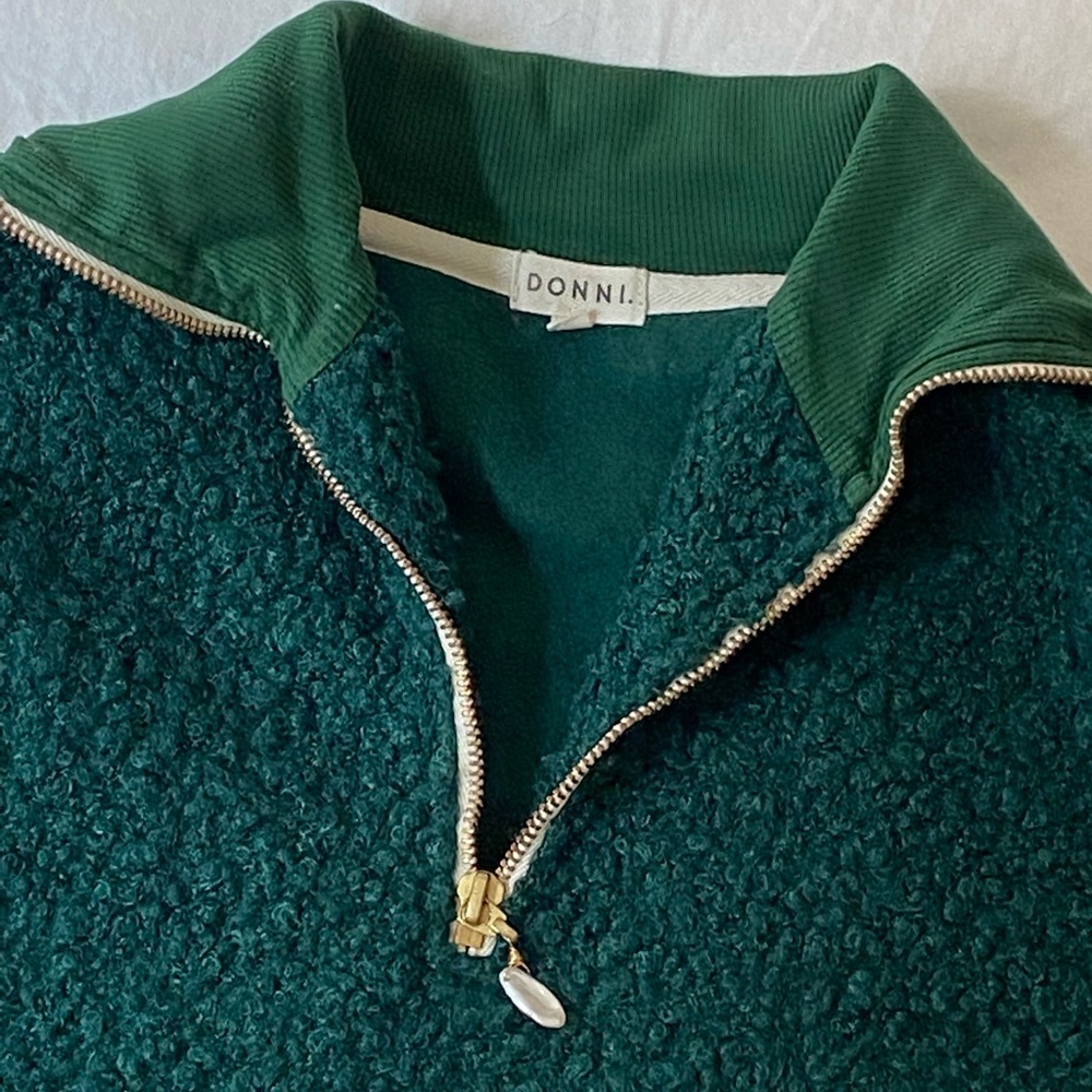 DONNI. Fleece Pullover Sweater